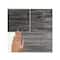 RoomMates Distressed Barn Wood Plank Black Peel & Stick Giant Wall Decals
